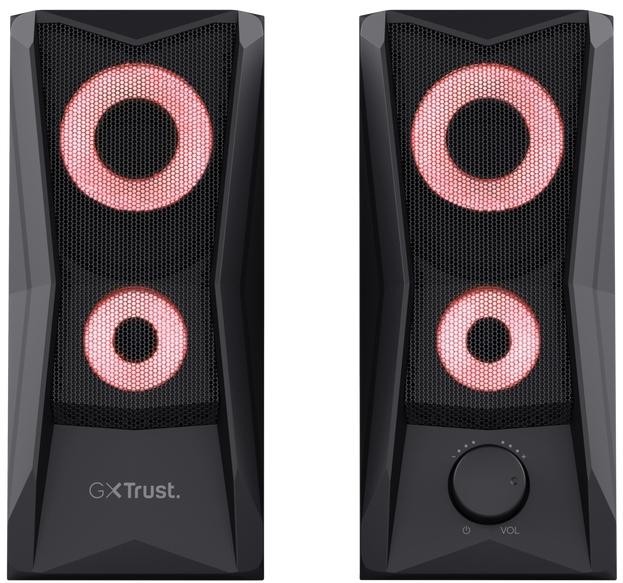 Boxe Trust GXT – GXT606B Javv, RGB, negru - imagine 1