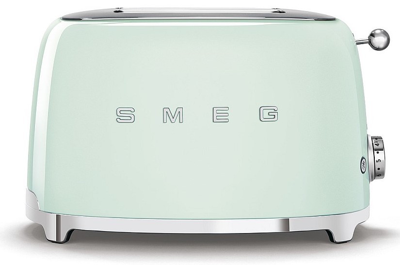 Toaster Smeg - TSF01PGEU, 950W, 6 viteze, verde - imagine 1