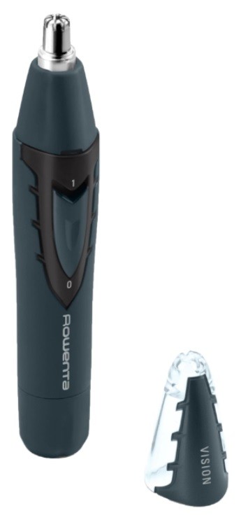 Trimmer nas și urechi Rowenta - Wet and Dry Vision, TN3011F0, albastru - imagine 1