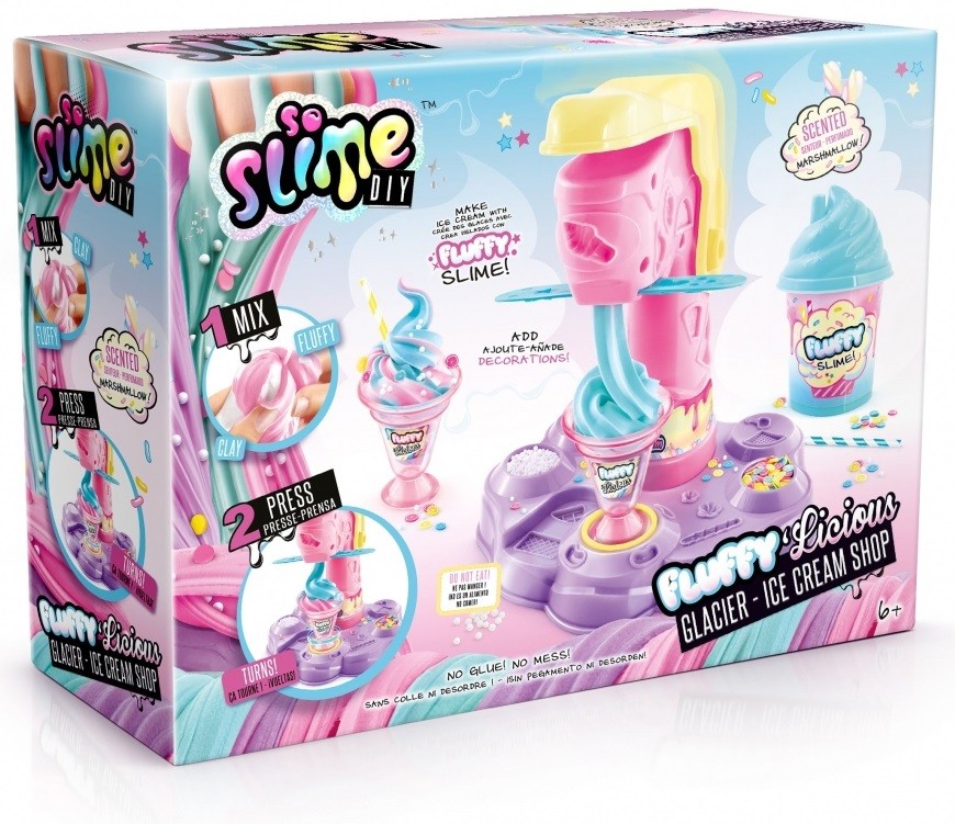 Slime Fluffy Ice Cream fabrique Canal Toys : King Jouet, Pate à modeler,  modelage et gravure Canal Toys - Jeux créatifs