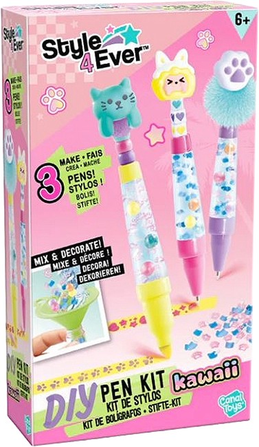 Set creativ Canal Toys Style 4 Ever - Pixuri și markere DIY