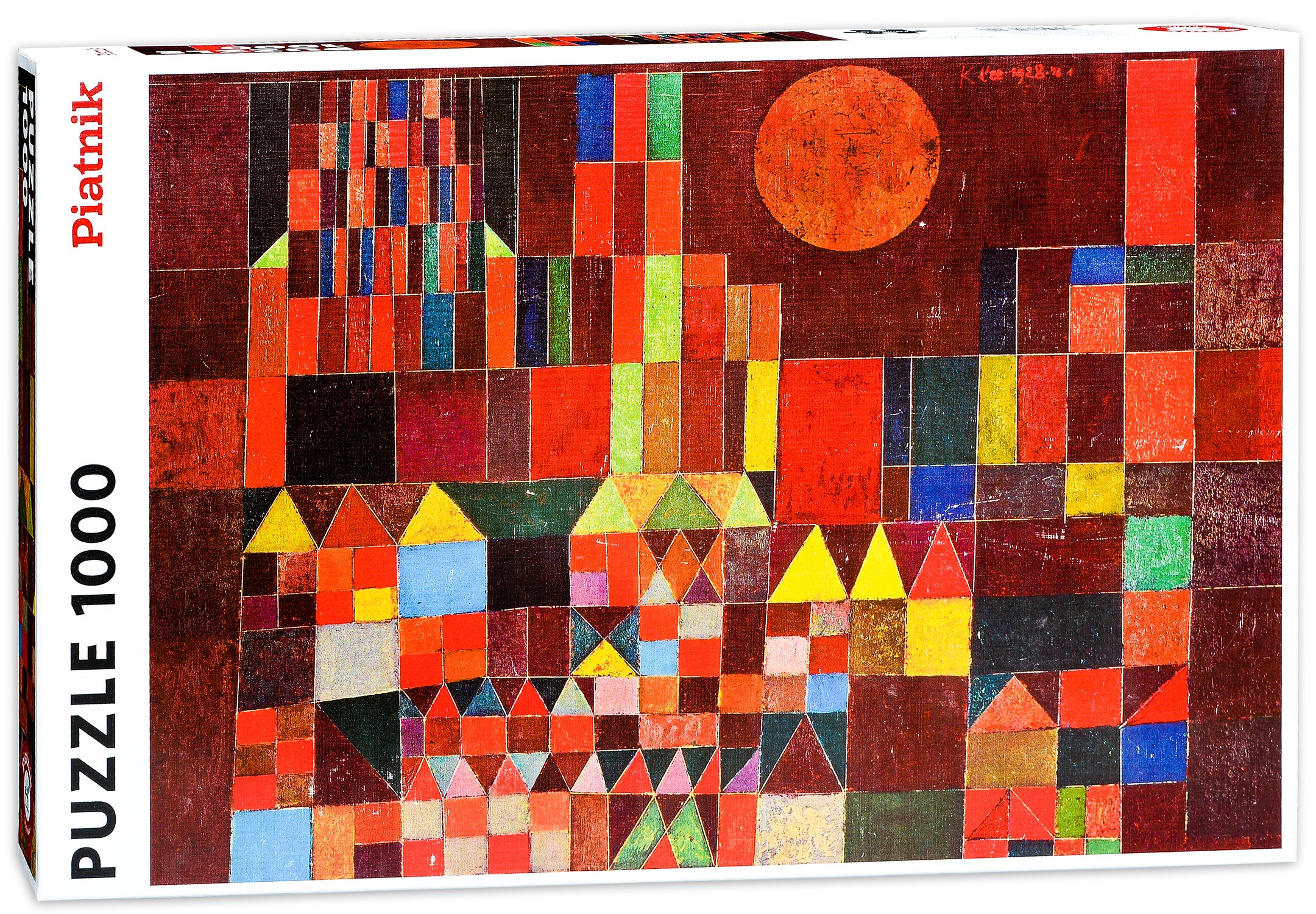 Puzzle Piatnik din 1000 de piese - Castel si soare, Paul Klee