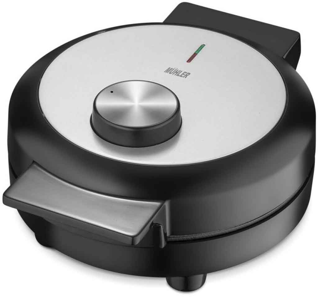 Aparat pentru vafe Muhler - MHT-1010W, 1000W, negru - imagine 1