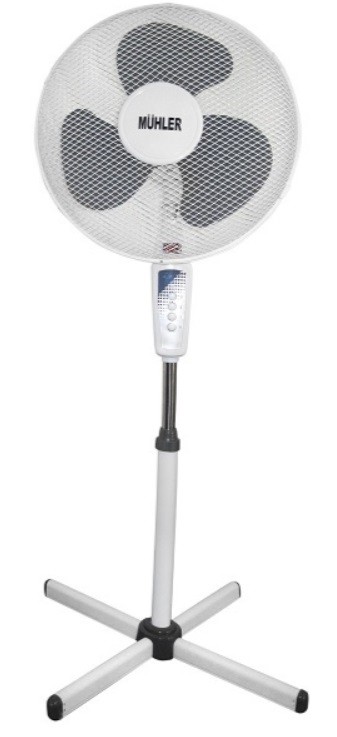 Ventilator Muhler - FM-4040, 3 viteze, 41 cm, gri