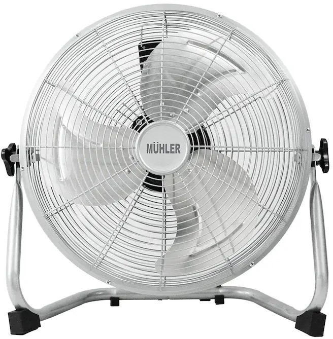 Ventilator Muhler - FM-1413, 3 vitezi, 36 cm, argintiu - imagine 1