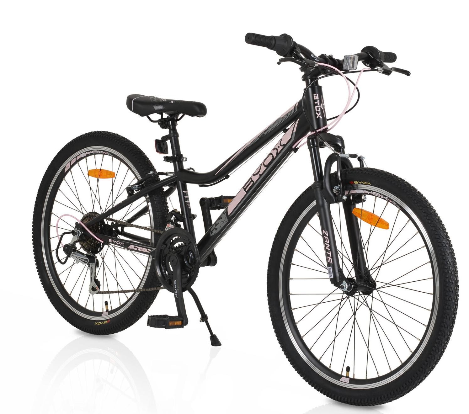 Bicicletă Byox – Zante, 24'', roz - imagine 1