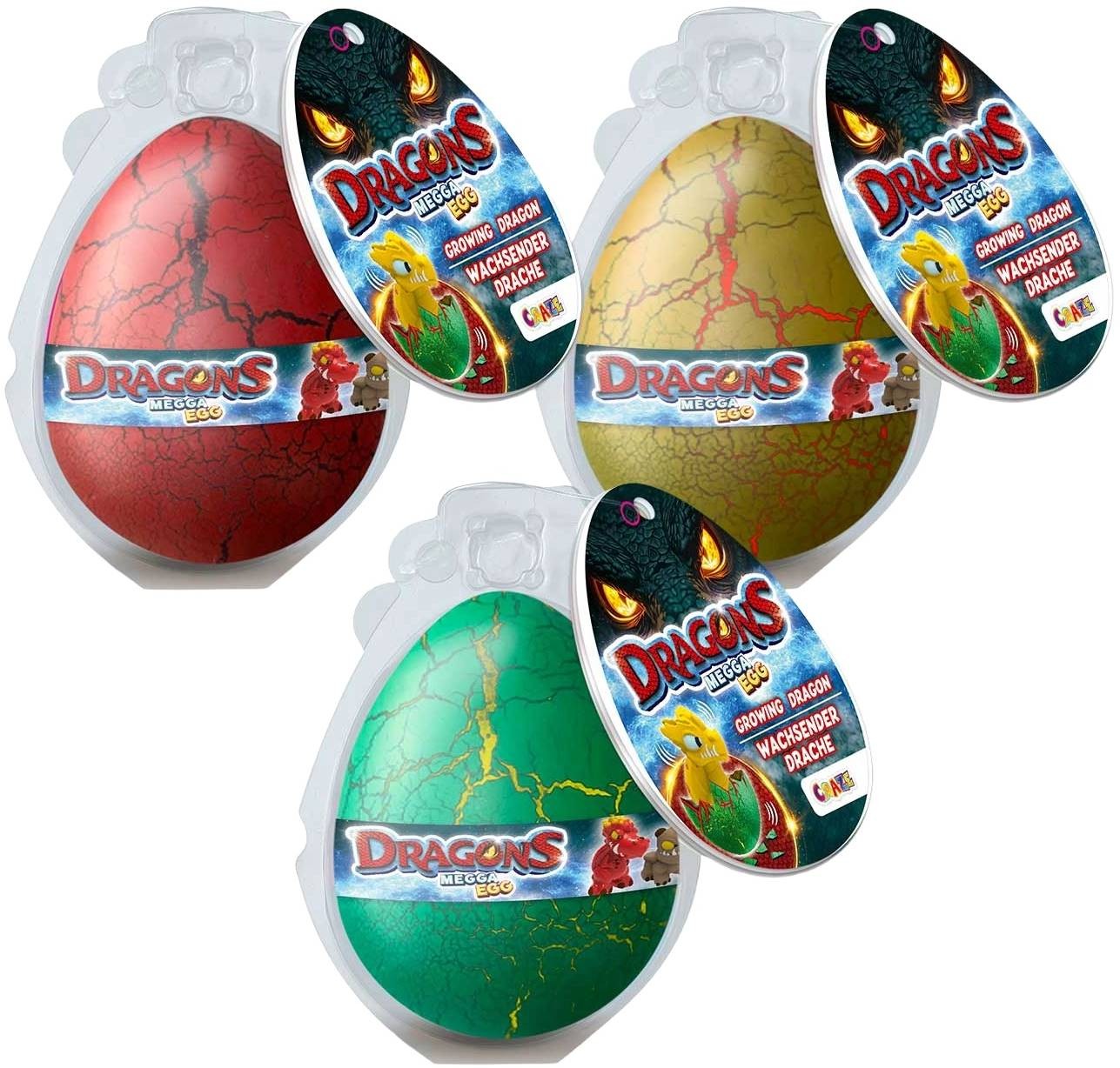 Ouă surpriză Craze Galupy - Megga Egg, Dragon eclozator, sortiment