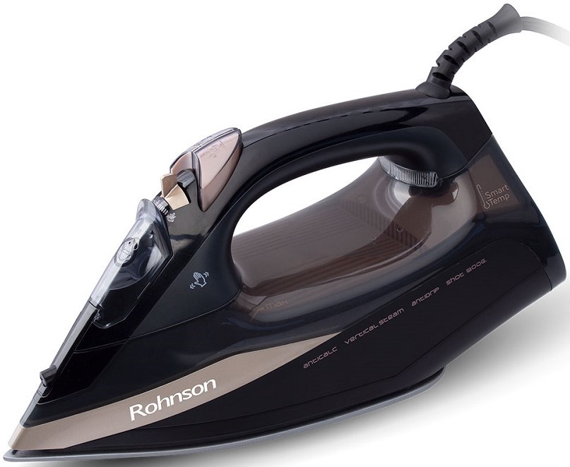 Fier de călcat Rohnson - Smart R-397, 2800W, 200 g/min, negru - imagine 1