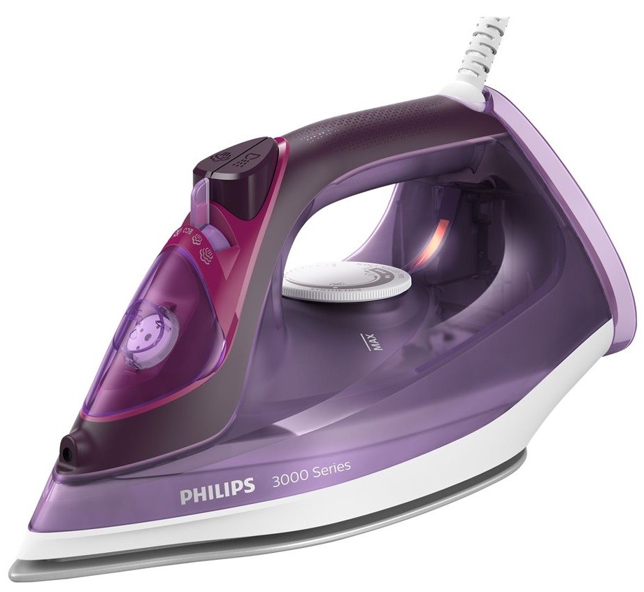 Fier de călcat Philips - DST3041/80, 2600W, 40 g/min, mov - imagine 1