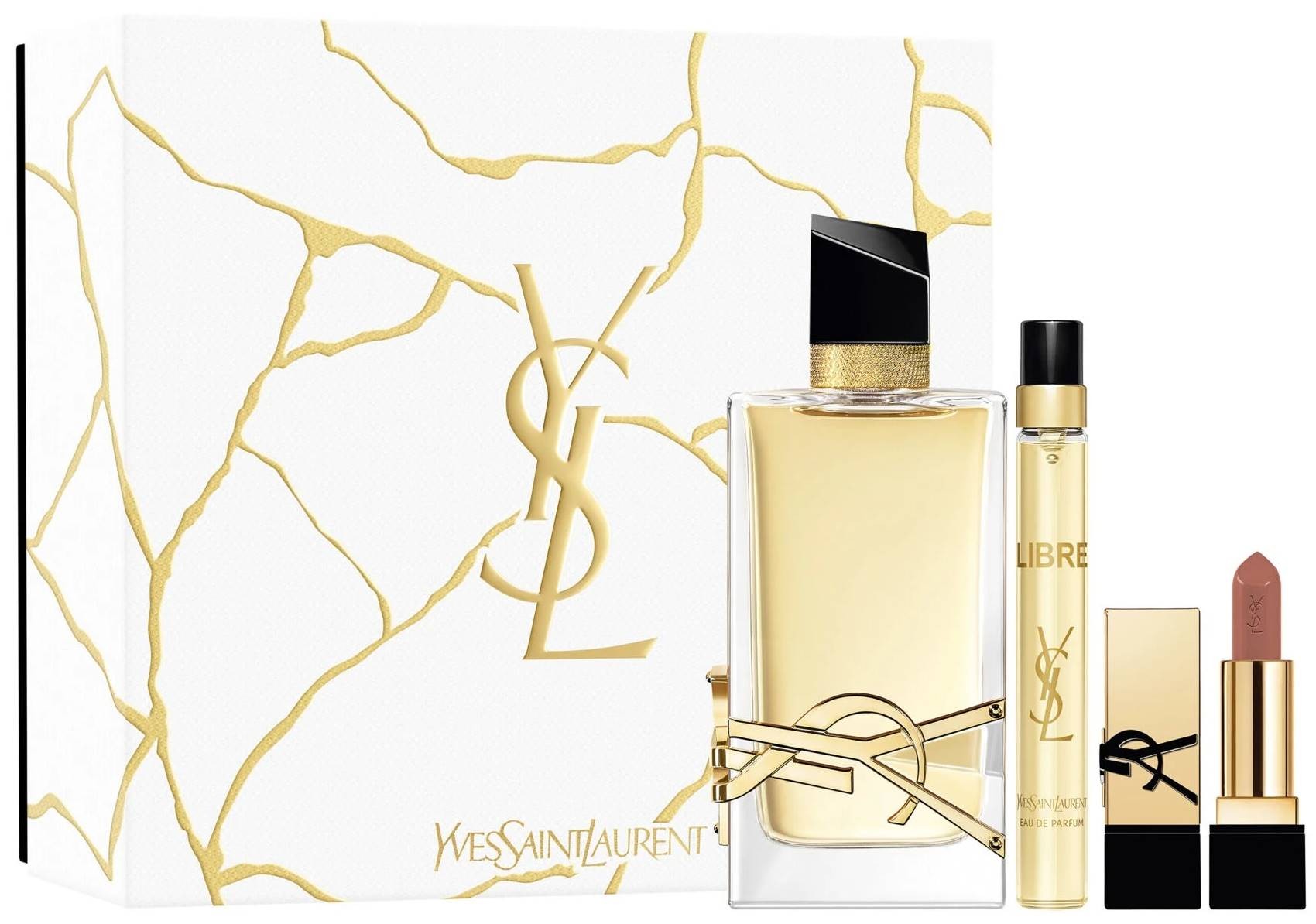 Yves Saint Laurent Set - Apă de parfum Libre, 90 și 10 ml + Ruj