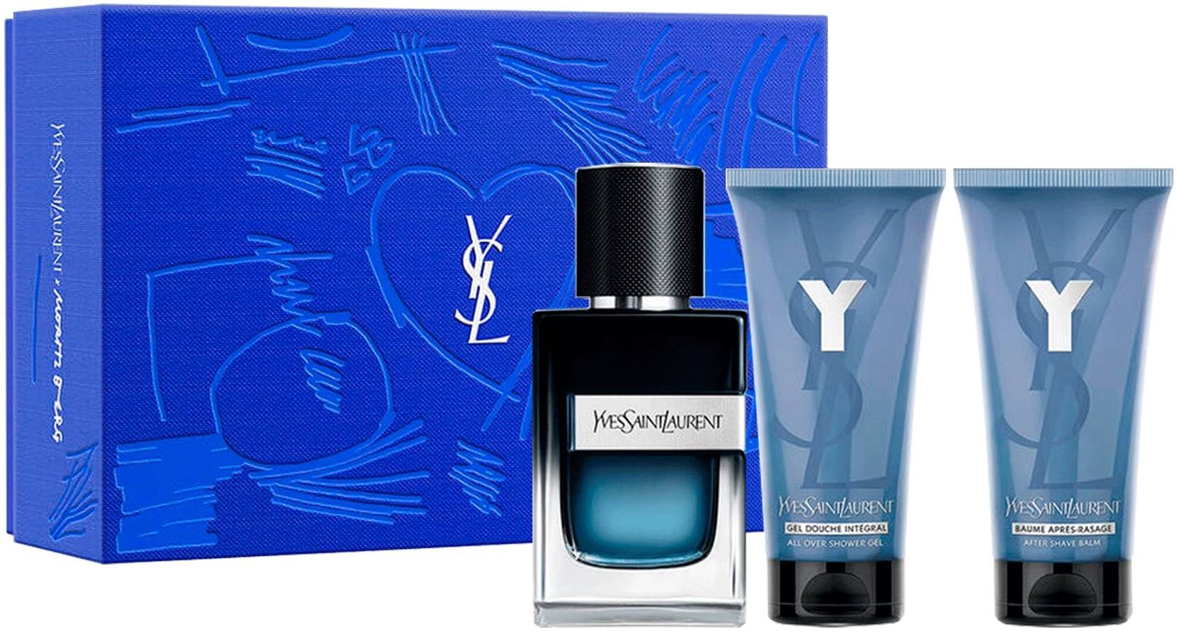 Yves Saint Laurent Set Y - Apă de parfum, Gel de duș și aftershave