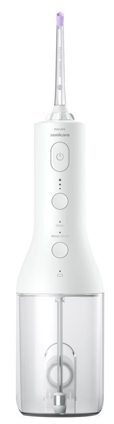 Irigator bucal Philips Sonicare - Power Flosser HX3826/31, 3 viteze, 250 ml, alb