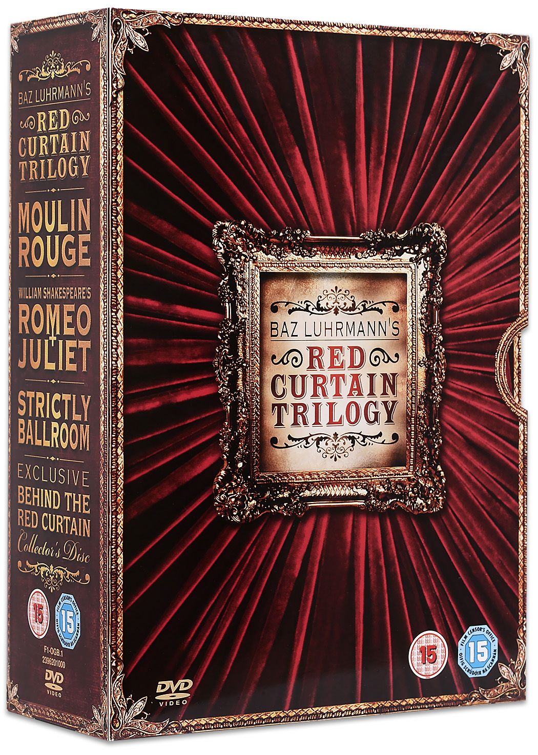 Red Curtain Trilogy Boxset Romeo And Juliet Dvd Ozone Ro
