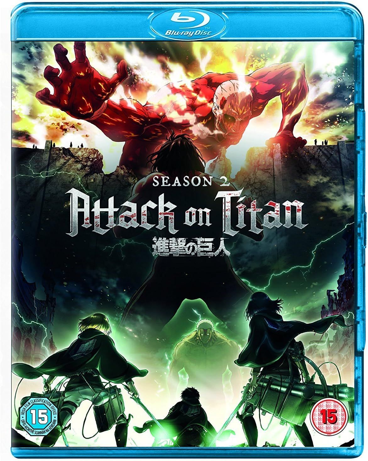 Attack On Titan Blu Ray Season 2