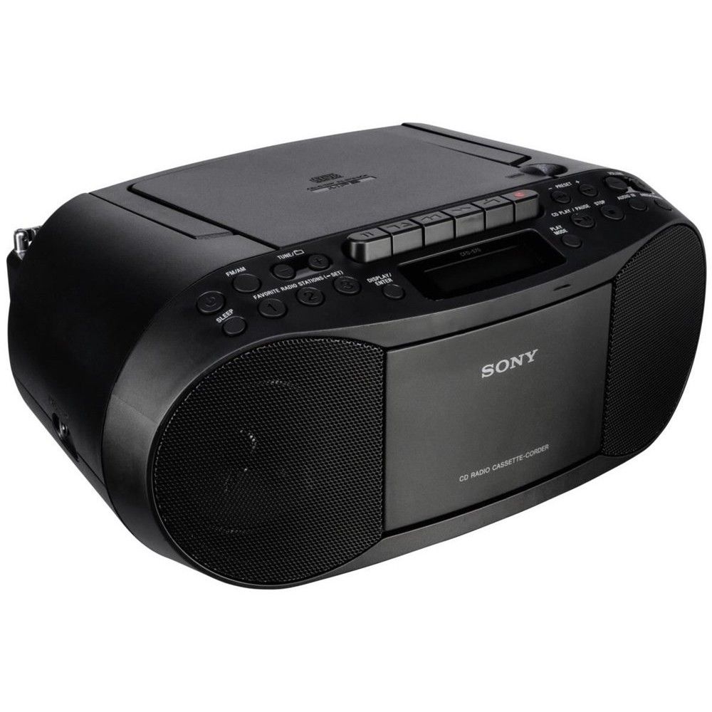 CD player Sony CFDS70 CD/Cassette player With Radio, black Ozone.ro