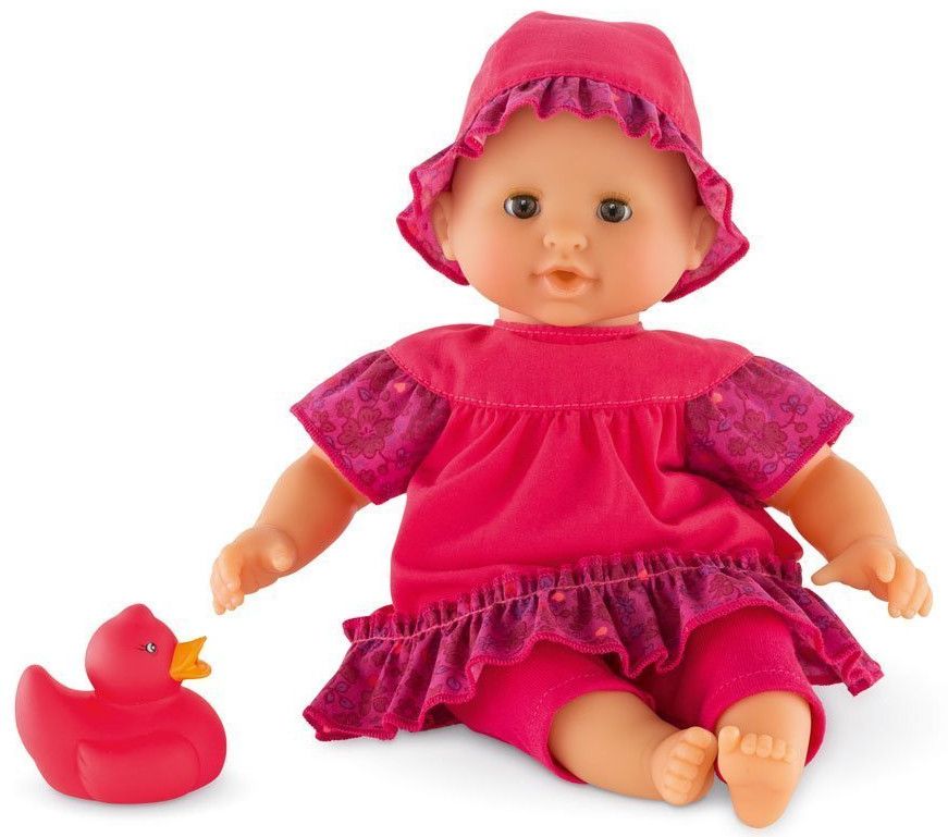 Păpușă Corolle Baby Bath Doll Fetiță cu rățușcă, 30 cm Ozone.ro