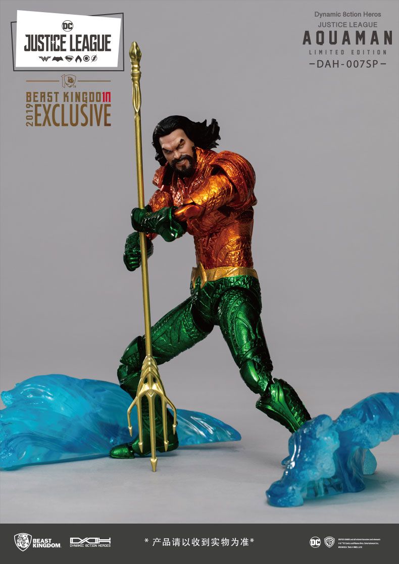 Figurina de actiune Beast Kingdom DC Comics Justice League Aquaman