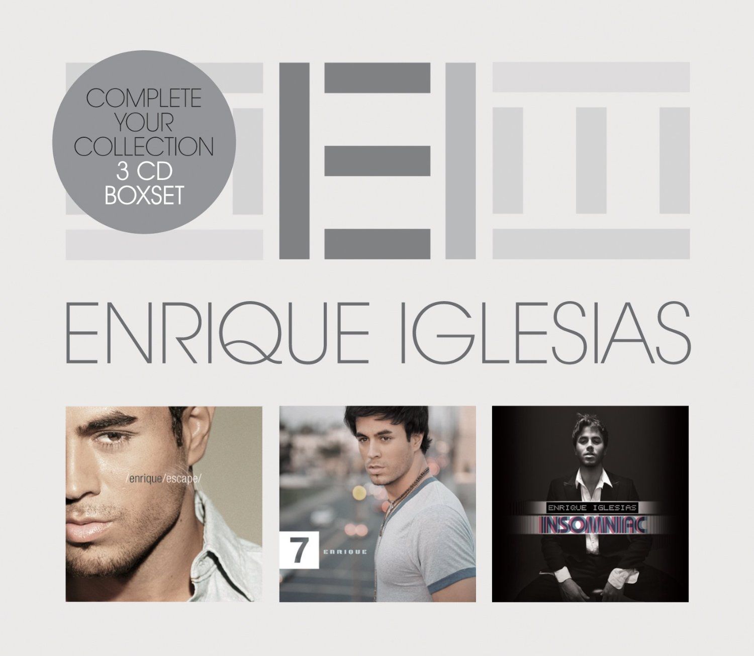 Enrique Iglesias Escape / Seven / Insomniac (3 CD) Ozone.ro