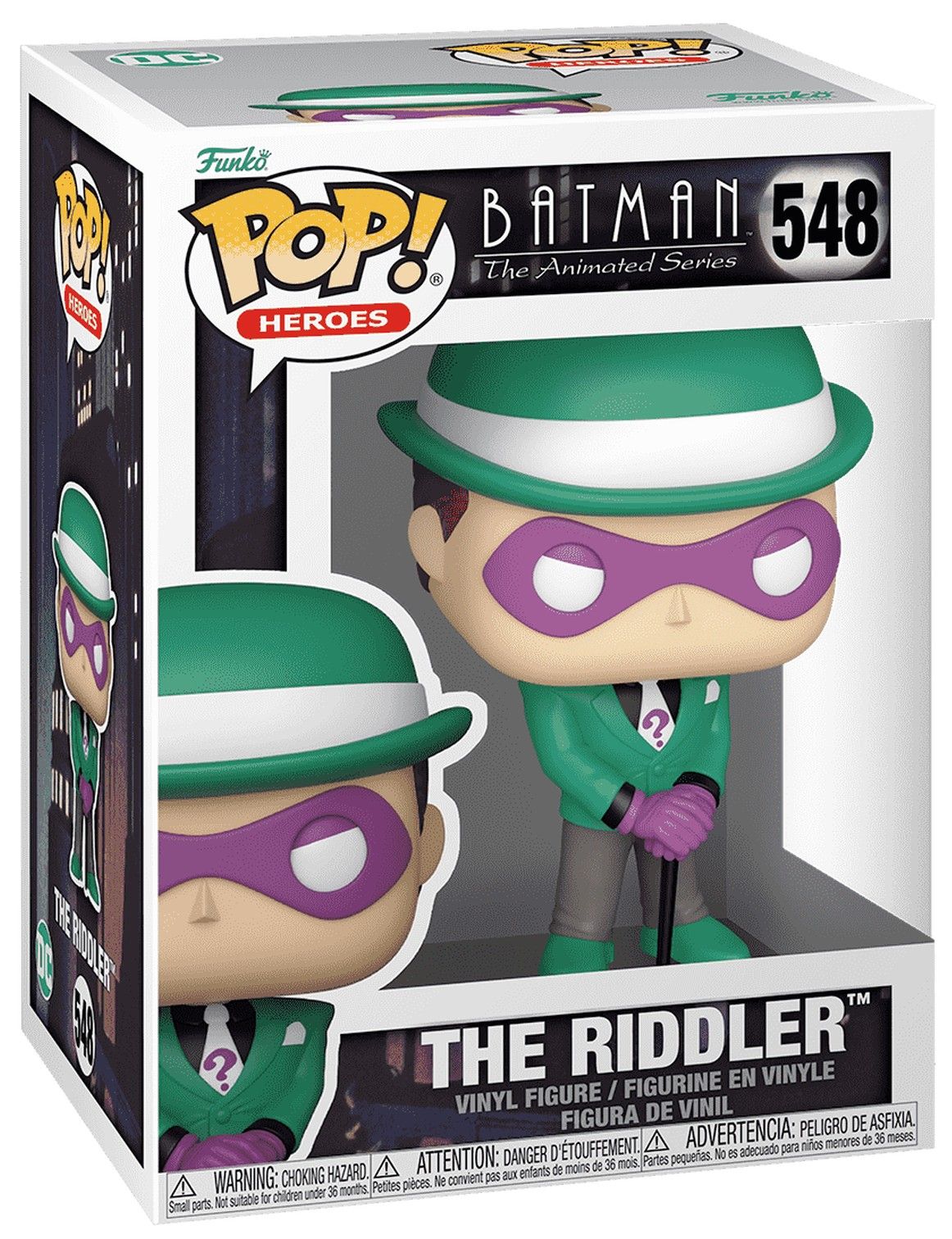 Figurină Funko POP! DC Comics: Batman The Animated Series - The Riddler ...