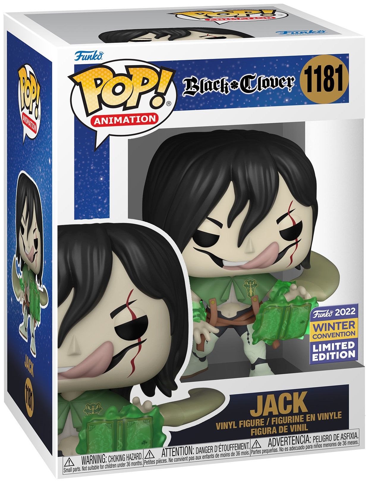Figurină Funko POP! Animation Black Clover Jack (Convention Limited