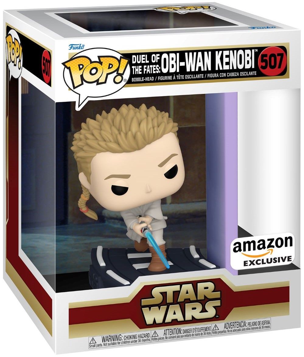 Figurina Funko POP! Deluxe Star Wars Duel Of The Fates ObiWan