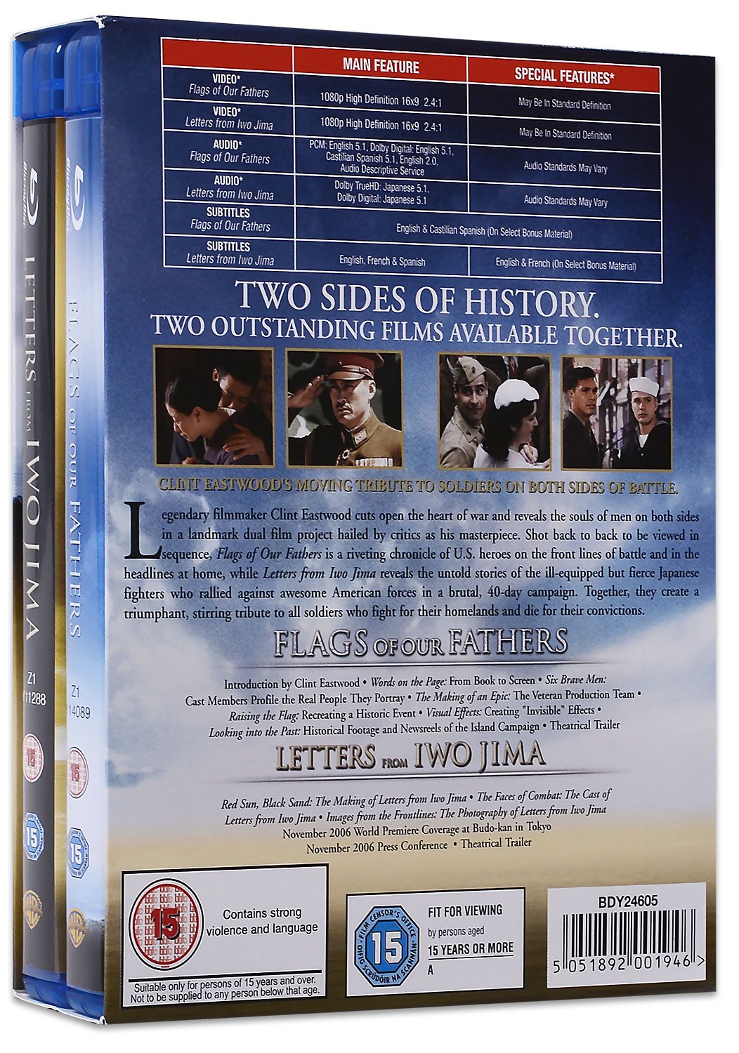 Flags of Our Fathers / Letters From Iwo Jima Double Pack (BluRay) Ozone.ro