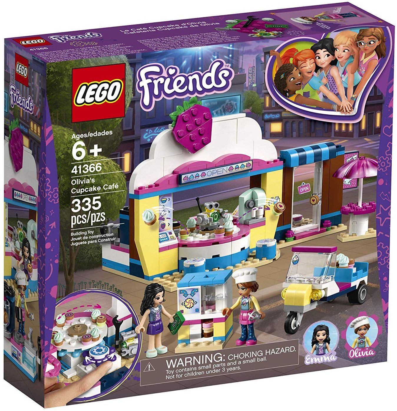 Set de construit Lego Friends - Cafeneaua cu briose a Oliviei (41366) - 1