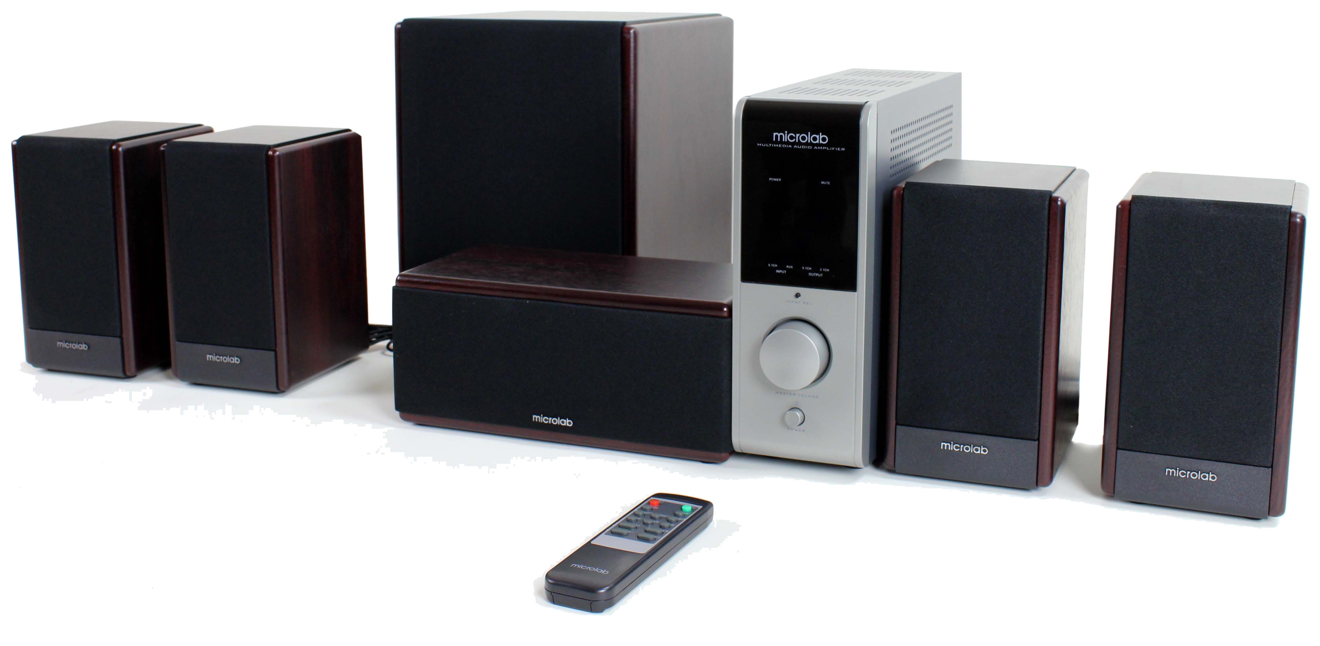 Sistem audio Microlab FC730 - 5.1, wooden finish | Ozone.ro