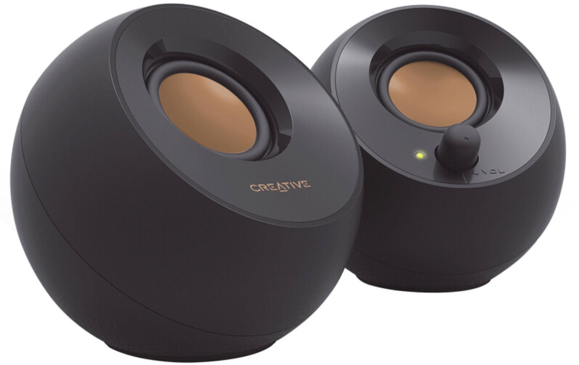 Creative Mini Audio System - Pebble, 2.0, negru - 2