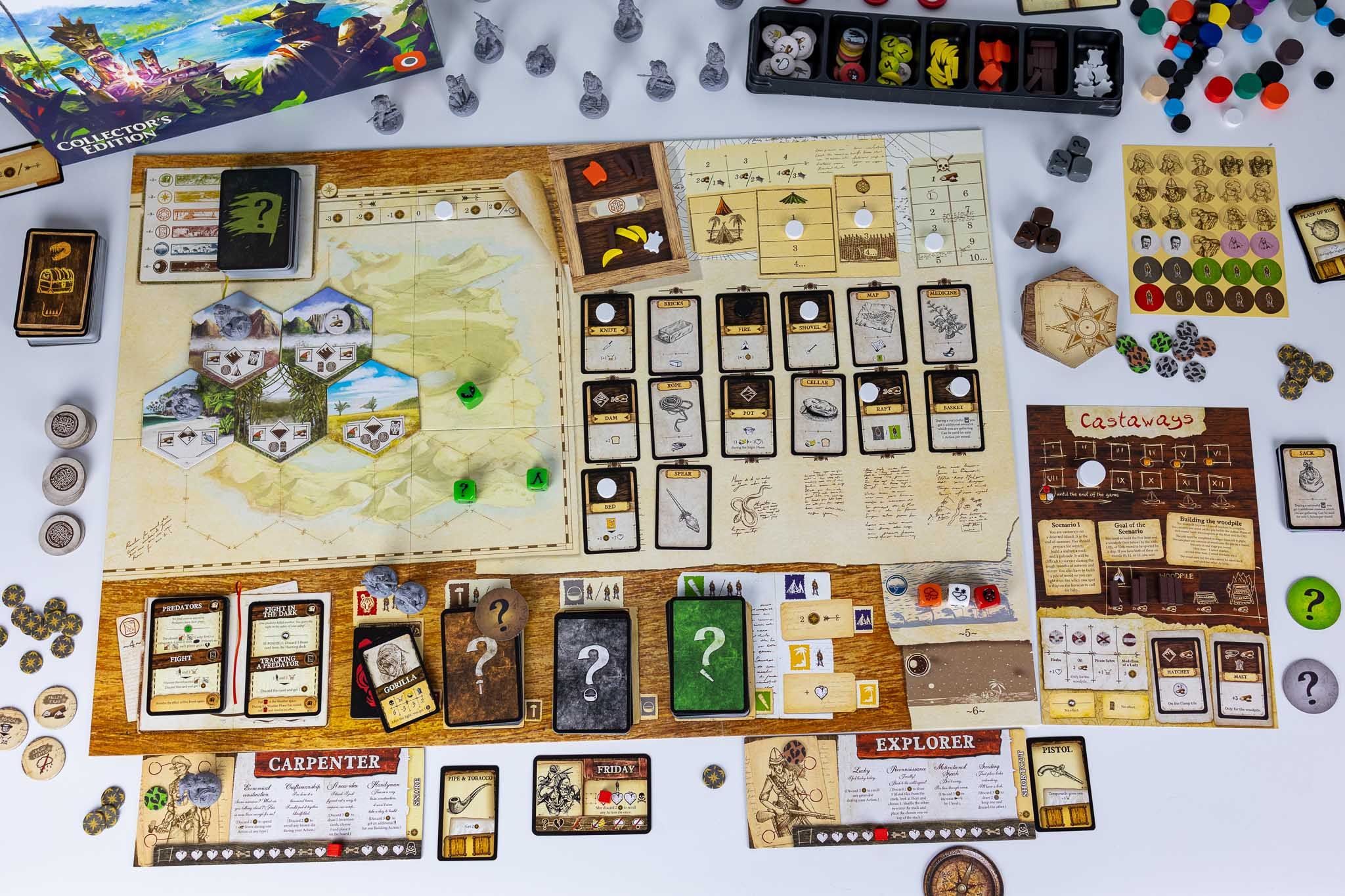 Joc de societate Robinson Crusoe: Adventures on the Cursed Island
