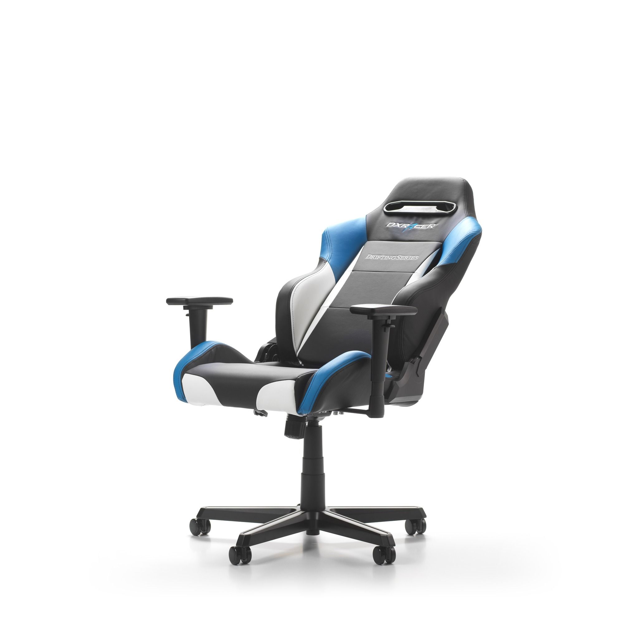 Scaun gaming DXRacer OH/DM61/NWB - seria Drifting, negru/alb/albastru | Ozone.ro
