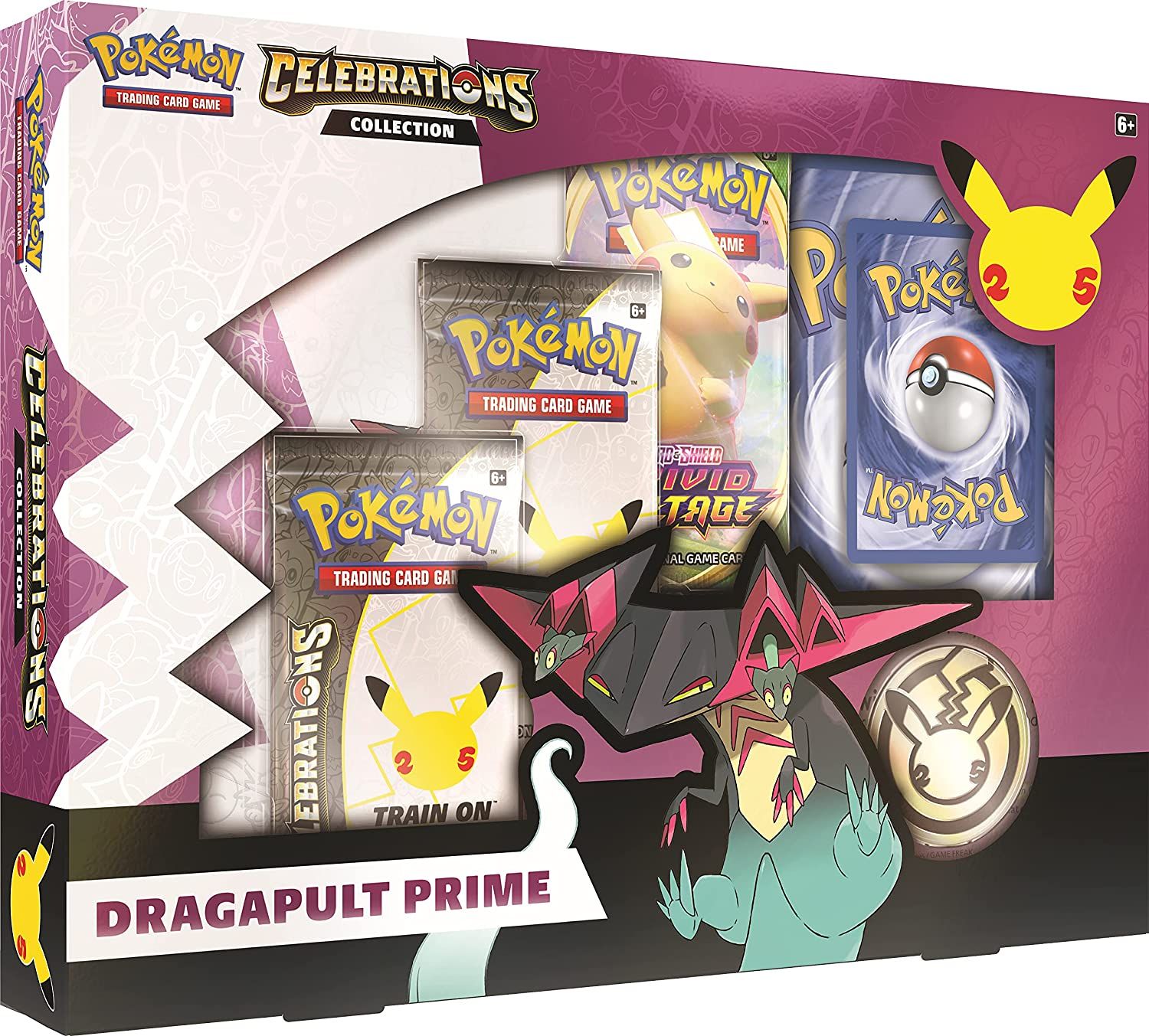 Pokemon TCG 25th Anniversary Collection Box Dragapult Prime Ozone.ro