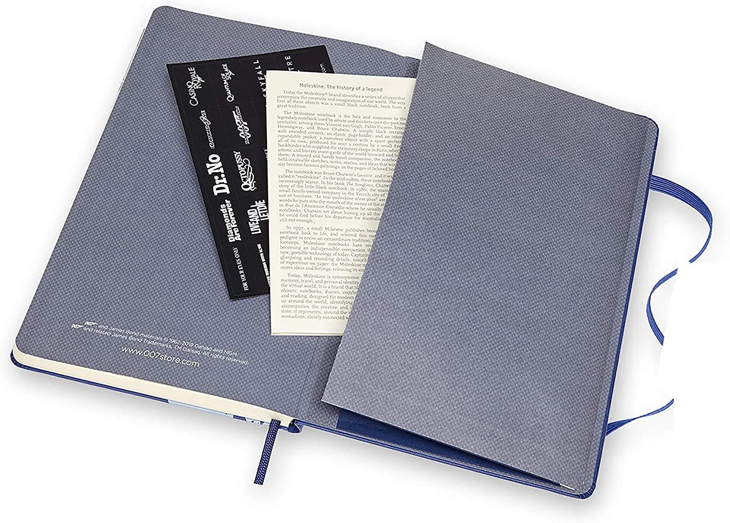 Agenda cu coperti tari Moleskine Limited Editions James Bond 007