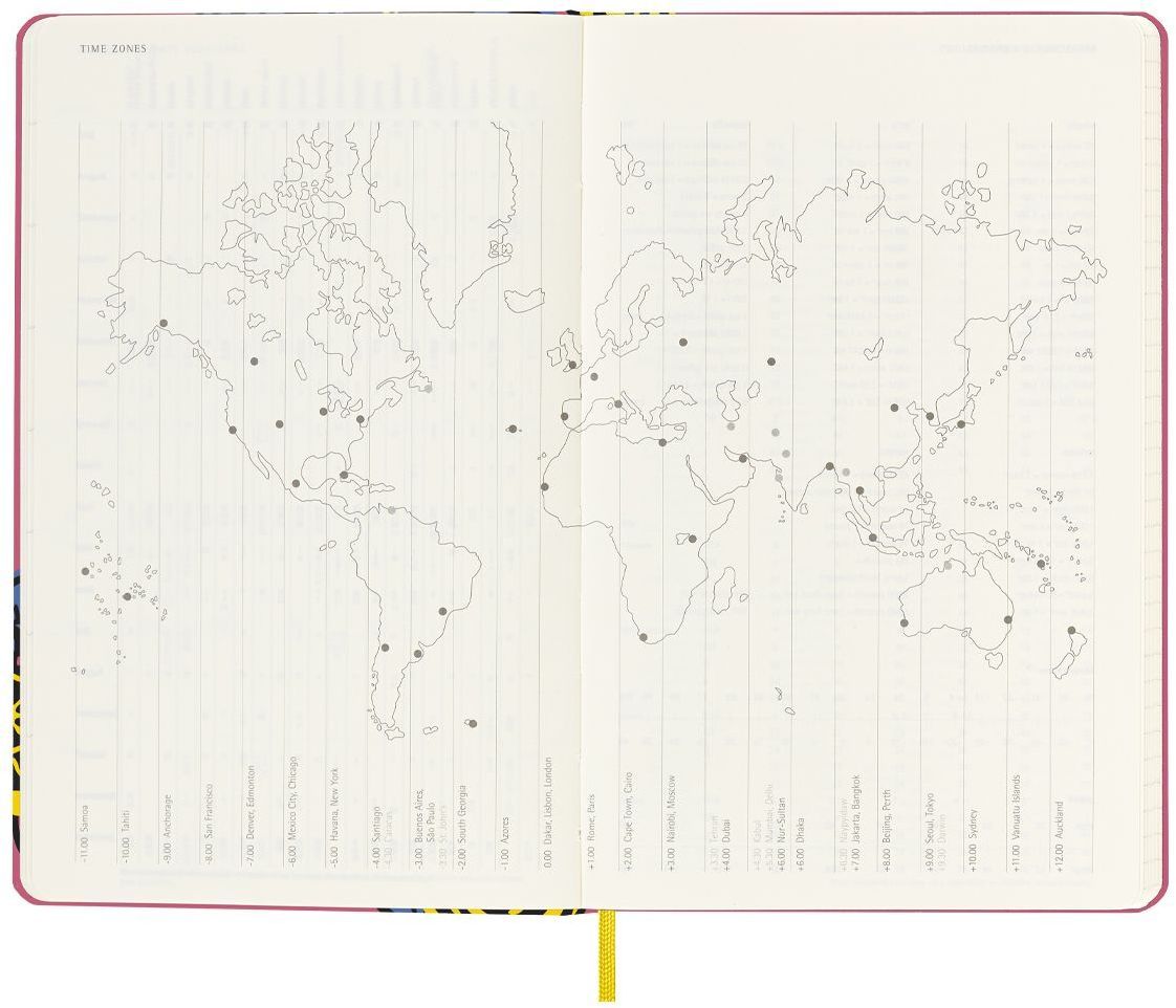 Carnețel Moleskine Weekly Notebook Planner Frida Kahlo, roz, A5, 2023 Ozone.ro