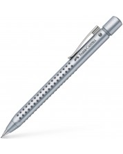 Creion automatic Faber-Castell Grip - Argintiu, 0.7 mm