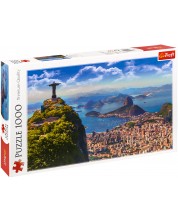 Puzzle Trefl din 1000 de piese - Rio -1