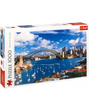 Puzzle Trefl de 1000 piese - Port Jackson, Sydney
