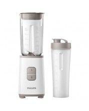 Mini blender Philips Daily Collection - HR2602, 350W, alb