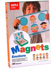Joc educativ cu magneti Apli Kids - Emotii