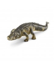 Figurina Schleich Wild Life America - Aligator cu maxilar mobil