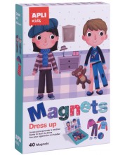 Joc magnetic pentru copii APLI - Imbraca-ma -1