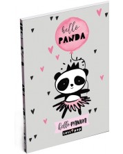 Agenda Lizzy Card - Hello Panda, format A7 -1