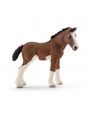 Figurina Schleich Farm World Horses - Cal Clydesdale cu funda
