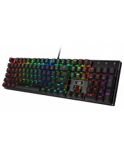 Tastatura mecanică Redragon - Devarajas K556, maro, RGB, negru - imagine 1