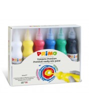 Tempera Primo - 6 culori, 75 ml -1