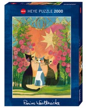 Puzzle Heye de 2000 piese - Trandafiri, Rosina Wachtmeister