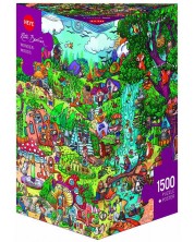 Puzzle Heye de 1500 piese - Padurea basmelor, Rita Berman