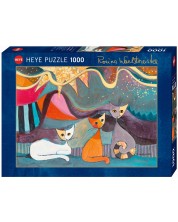 Puzzle Heye din 1000 de piese - Panglica galbena, Rosina Wachtmeister -1