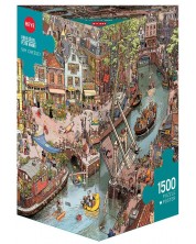 Puzzle Heye de 1500 piese - Spune Zambeste!, Gobell / Knorr