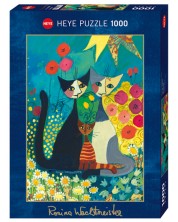 Puzzle Heye din 1000 de piese - Pat de flori, Rosina Wachtmeister -1